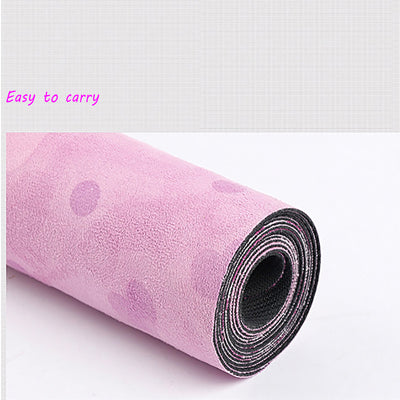 Travel Suede Folding Yoga Mat..