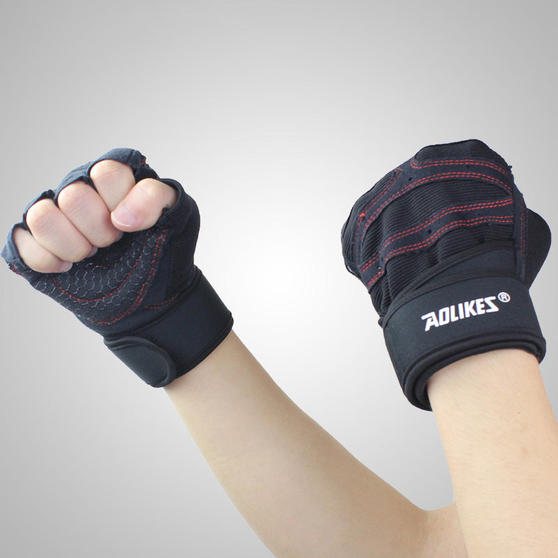 Half Finger Weightlifting & Dumbbell Training