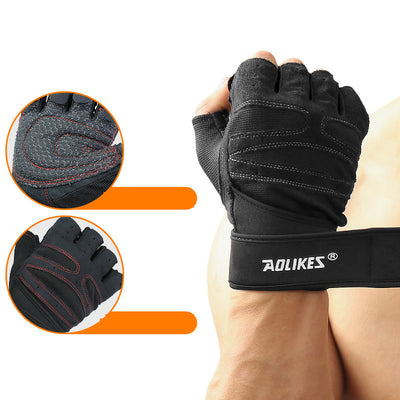 Half Finger Weightlifting & Dumbbell Training