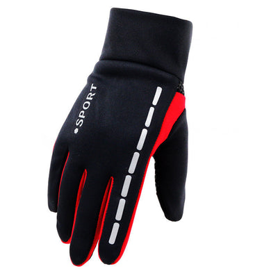 Men's Sports Fitness Autumn And Winter Cycling Gloves