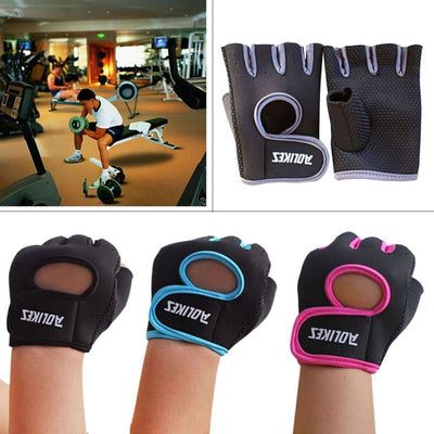 Half Gloves with Wrist Support