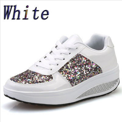Shiny Sequin Sneakers for Women