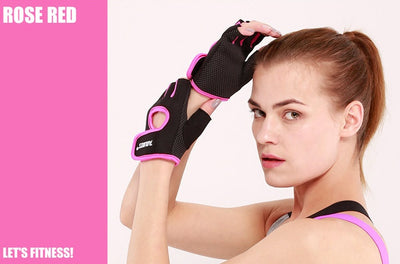 Half Gloves with Wrist Support