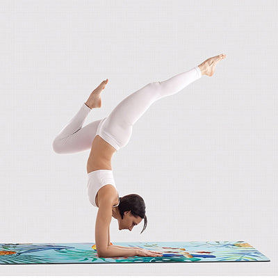 Travel Suede Folding Yoga Mat..