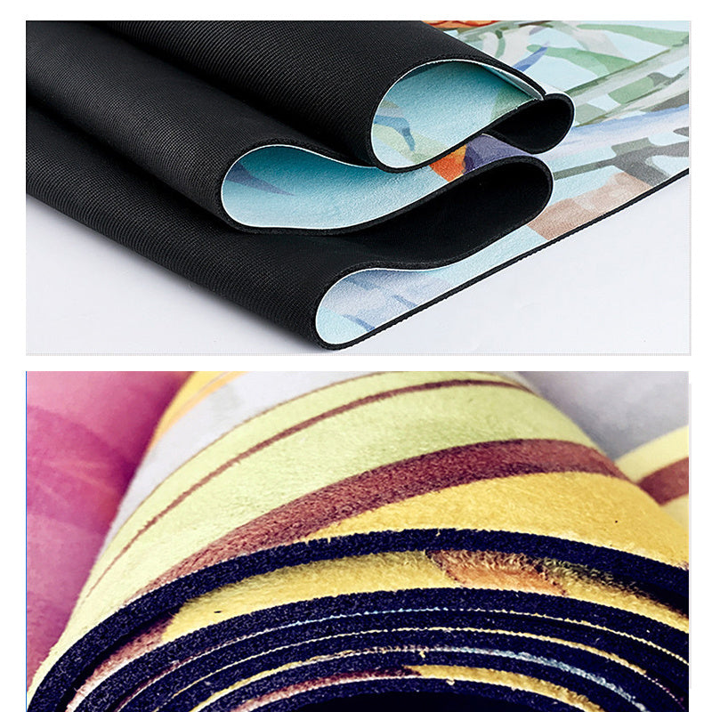 Travel Suede Folding Yoga Mat..